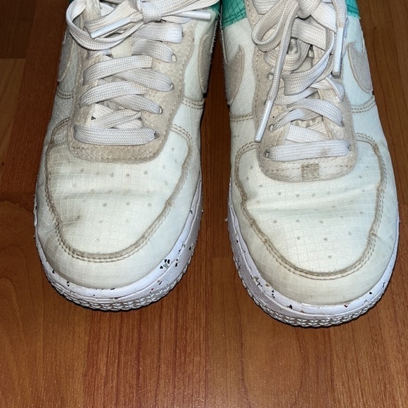 Nike women’s Air Force 1 Crater Move To Zero White Dynamic Turquoise Size 6 - Picture 3 of 12